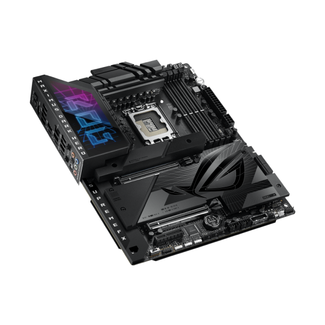 Tarjeta Madre ASUS ROG Maximus Z790 Dark Hero | ATX | LGA1700 | Intel Z790 | DDR5 Hasta 192GB | HDMI / Thunderbolt | Wi-Fi 7 / Bluetooth 5.4 | ROG MAXIMUS Z790 DARK HERO