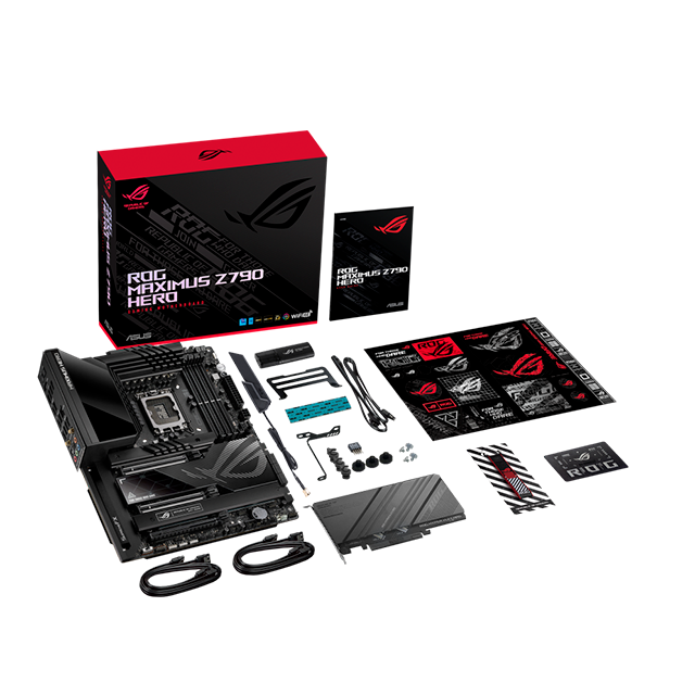 TARJETA MADRE ASUS ROG STRIX ROG MAXIMUS Z790 HERO - ATX LGA1700 DDR5 WIFI 6E BT V5.3 - ROG MAXIMUS Z790 HERO