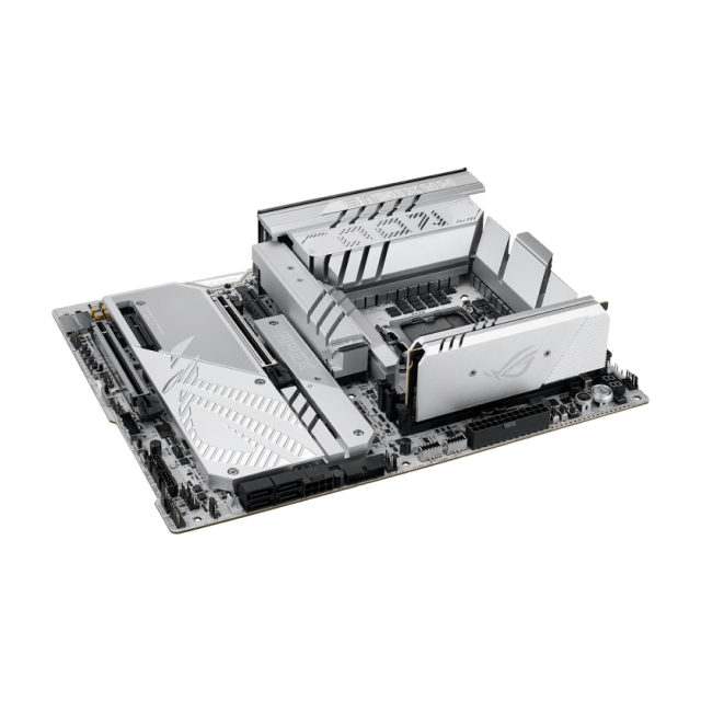 Tarjeta Madre ASUS ROG Maximus Z890 APEX | ATX | Socket LGA 1851 | Chipset Intel Z890 | 2 x DDR5 (Hasta 128GB) | 2 x USB-C | Wi-Fi 7 | Bluetooth 5.4 | RGB | Blanco / Negro | ROG MAXIMUS Z890 APEX