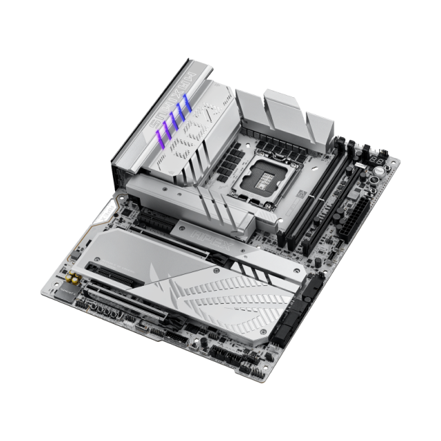 Tarjeta Madre ASUS ROG Maximus Z890 APEX | ATX | Socket LGA 1851 | Chipset Intel Z890 | 2 x DDR5 (Hasta 128GB) | 2 x USB-C | Wi-Fi 7 | Bluetooth 5.4 | RGB | Blanco / Negro | ROG MAXIMUS Z890 APEX