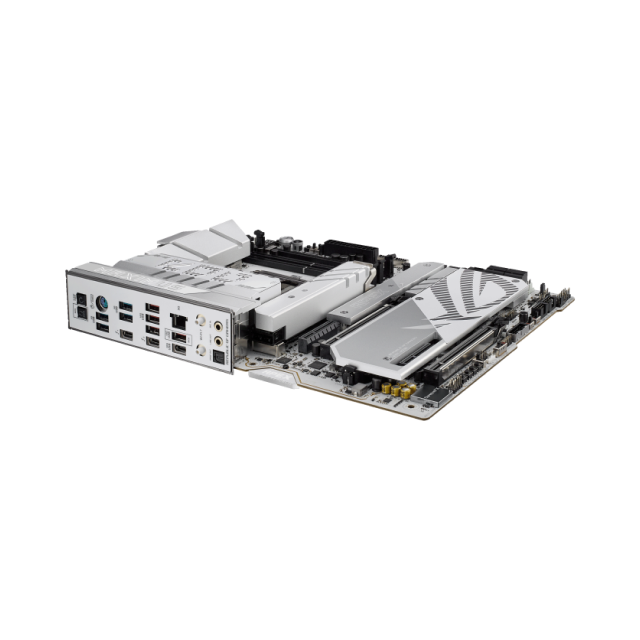 Tarjeta Madre ASUS ROG Maximus Z890 APEX | ATX | Socket LGA 1851 | Chipset Intel Z890 | 2 x DDR5 (Hasta 128GB) | 2 x USB-C | Wi-Fi 7 | Bluetooth 5.4 | RGB | Blanco / Negro | ROG MAXIMUS Z890 APEX