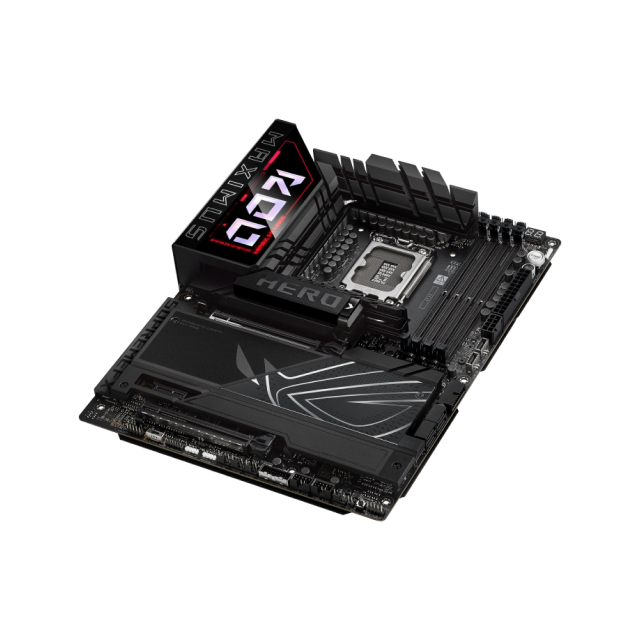 Tarjeta Madre ASUS ROG Maximus Z890 Hero | ATX | LGA1851 | Intel Z890 | DDR5 Hasta 256GB | HDMI / DisplayPort / Thunderbolt | Wi-Fi 7 / Bluetooth v5.4 | ROG MAXIMUS Z890 HERO