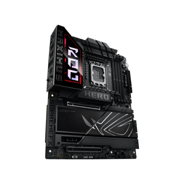 Tarjeta Madre ASUS ROG Maximus Z890 Hero | ATX | LGA1851 | Intel Z890 | DDR5 Hasta 256GB | HDMI / DisplayPort / Thunderbolt | Wi-Fi 7 / Bluetooth v5.4 | ROG MAXIMUS Z890 HERO