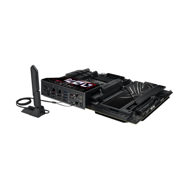 Tarjeta Madre ASUS ROG Maximus Z890 Hero | ATX | LGA1851 | Intel Z890 | DDR5 Hasta 256GB | HDMI / DisplayPort / Thunderbolt | Wi-Fi 7 / Bluetooth v5.4 | ROG MAXIMUS Z890 HERO