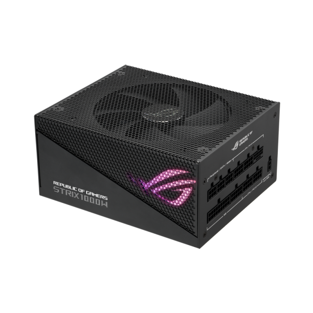 Fuente de Poder ASUS ROG Strix Aura Edition | 1000W | 80+ Gold | Modular ATX 3.0 | ROG-STRIX-1000G-AURA-GAMING