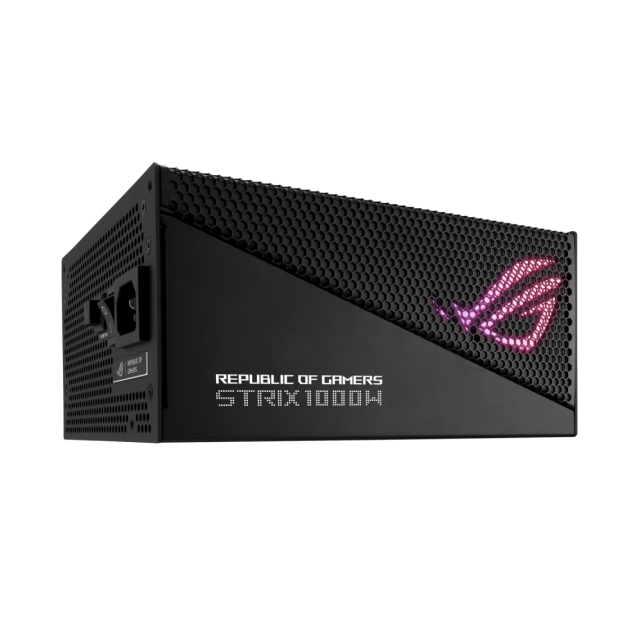 Fuente de Poder ASUS ROG Strix Aura Edition | 1000W | 80+ Gold | Modular ATX 3.0 | ROG-STRIX-1000G-AURA-GAMING