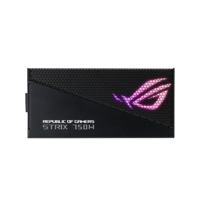Fuente de Poder ASUS ROG 750W Strix Gold Aura Edition | 80+Gold | ATX 3.0 24-pin | ROG-STRIX-750G-AURA-GAMING