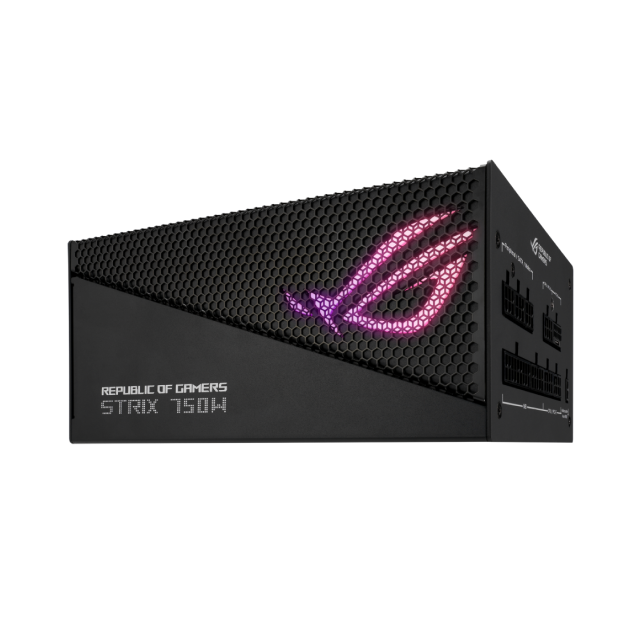 Fuente de Poder ASUS ROG 750W Strix Gold Aura Edition | 80+Gold | ATX 3.0 24-pin | ROG-STRIX-750G-AURA-GAMING