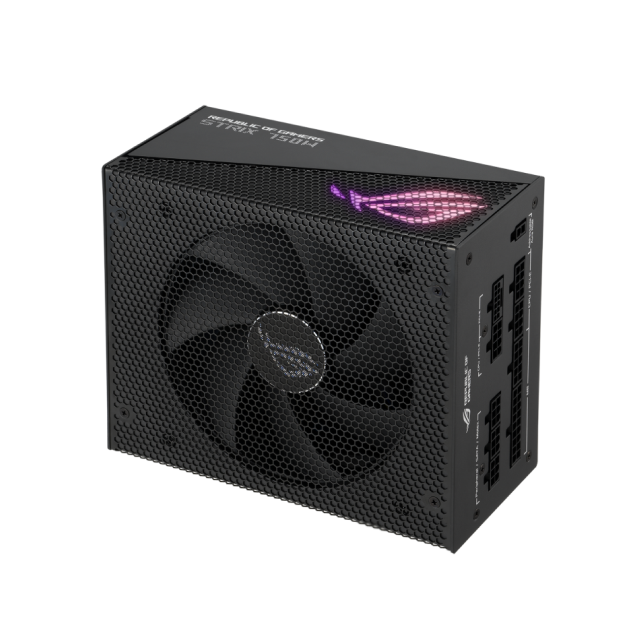 Fuente de Poder ASUS ROG 750W Strix Gold Aura Edition | 80+Gold | ATX 3.0 24-pin | ROG-STRIX-750G-AURA-GAMING