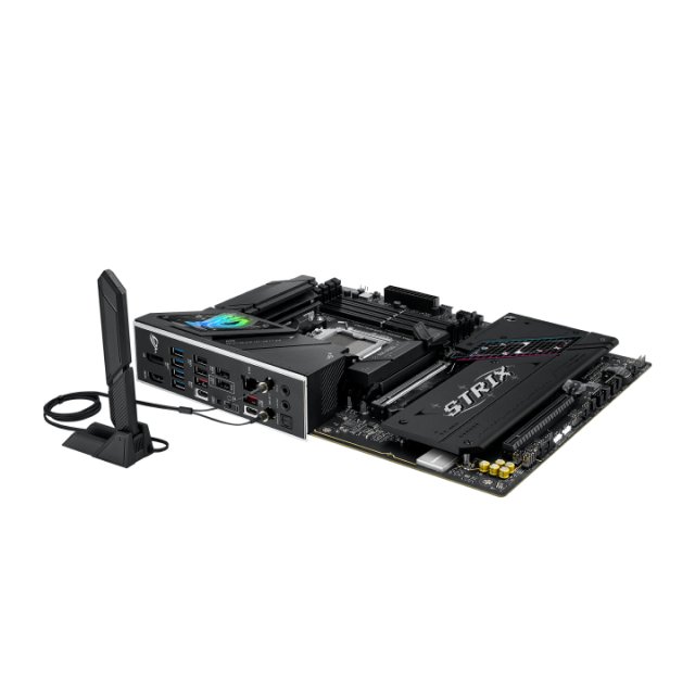 Tarjeta Madre ASUS ROG STRIX B850-F GAMING WIFI | ATX | Socket AM5 | Chipset AMD B850 | DDR5 (Hasta 256GB) | HDMI / DisplayPort | Wi-Fi 7 | Bluetooth 5.4 | Negro | ROG STRIX B850-F GAMING WIFI