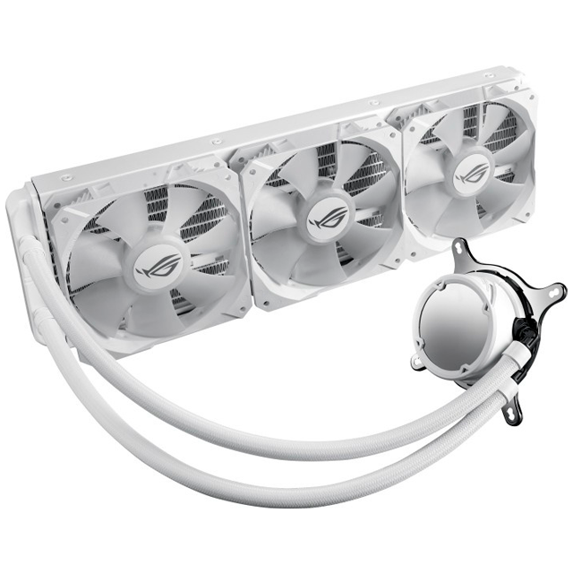 ENFRIAMIENTO LIQUIDO ASUS ROG STRIX LC 360 RGB WHITE EDITION AURA 360MM