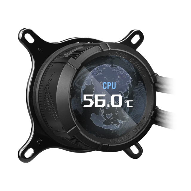 Enfriamiento Líquido ASUS ROG STRIX LC III 360 ARGB LCD | 360 mm | 800 a 2800 RPM | AM5 / AM4 | LGA 1851 / 1700 / 1200 / 115x | ARGB | Negro | ROG STRIX LC III 360 ARGB LCD
