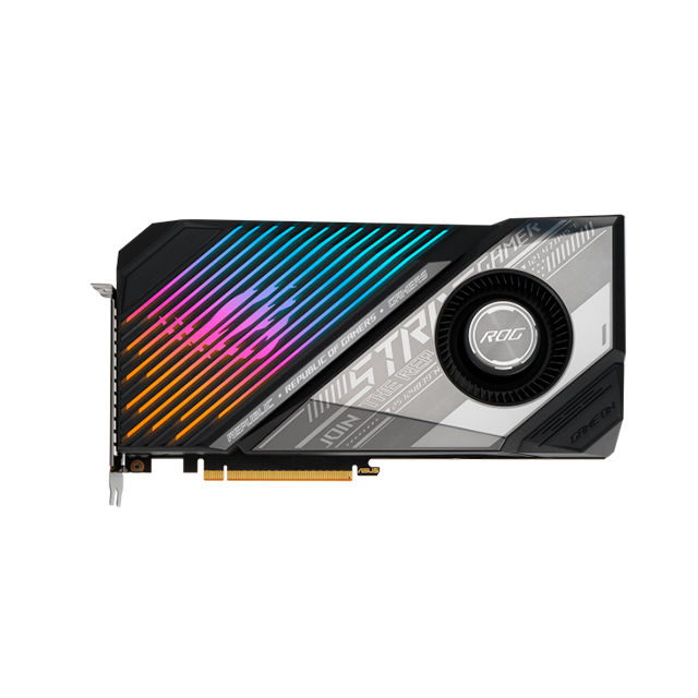 TARJETA DE VIDEO AMD ASUS ROG STRIX LC RADEON RX 6900 XT 16GB GDDR6 AIO 240MM AURA SYNC - ROG-STRIX-LC-RX6900XT-O16G-GAMING