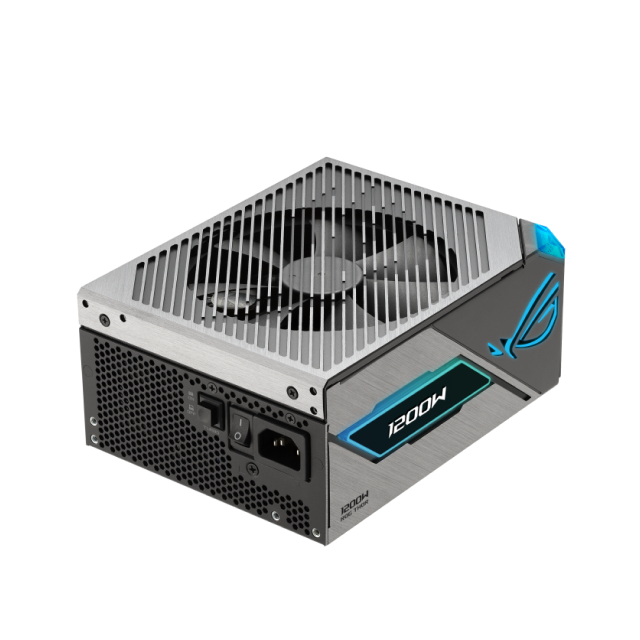 Fuente de Poder ASUS ROG Thor 1200W Platinum III | 1200W | 80 PLUS Platinum / Cybenetics Platinum | 190 mm | Full Modular | Compatible con ATX 3.1 | Pantalla Magnética OLED | Modo Turbo | Certificación Lambda A++ | ARGB | Negro | ROG-THOR-1200P3-GAMING