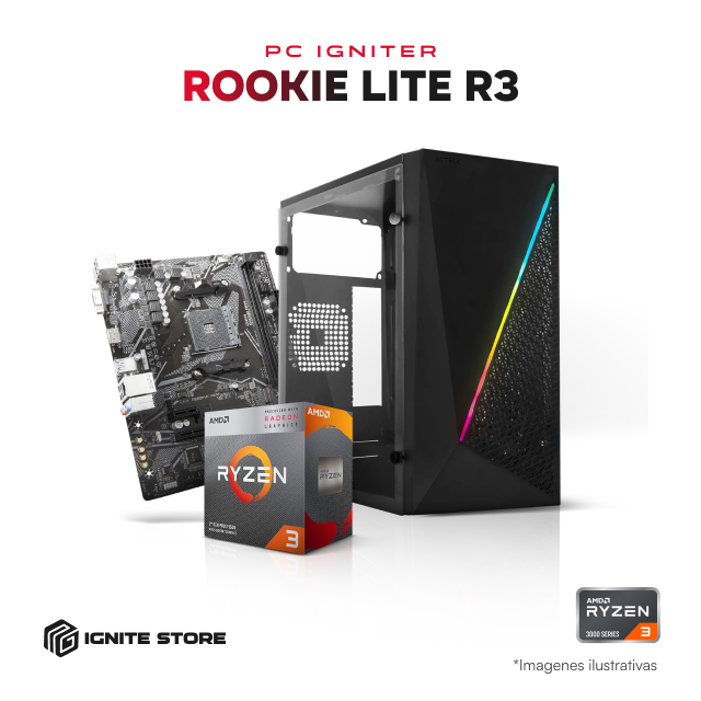 PC IGNITER ROOKIE LITE R3 3200G - 16GB RAM + 480GB