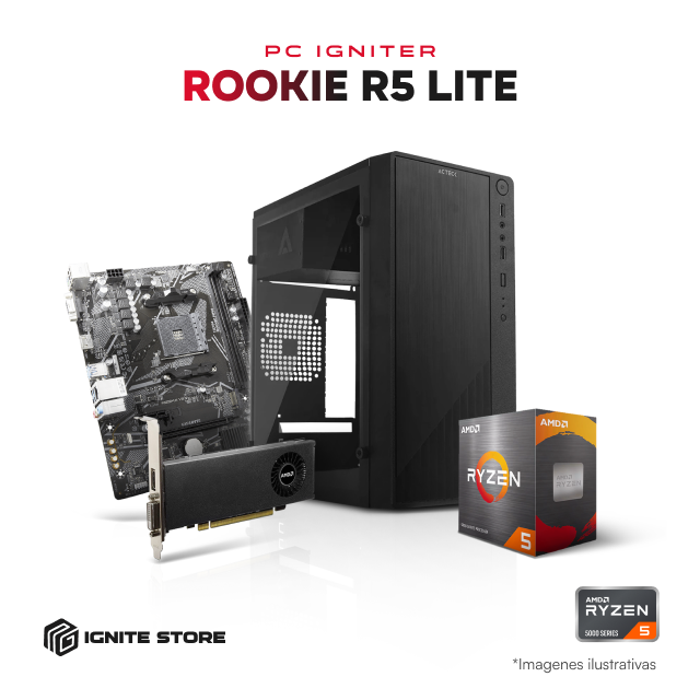 PC IGNITER ROOKIE LITE R5 4500 +  RX550  + 16GB RAM