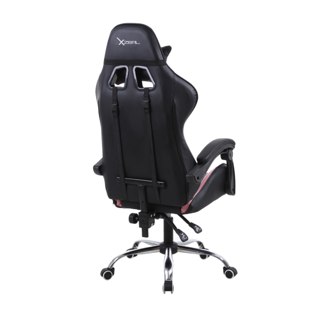 Silla Gamer Xzeal - XZ05P - Rosa/Negro - 120Kg - XZSXZ05P