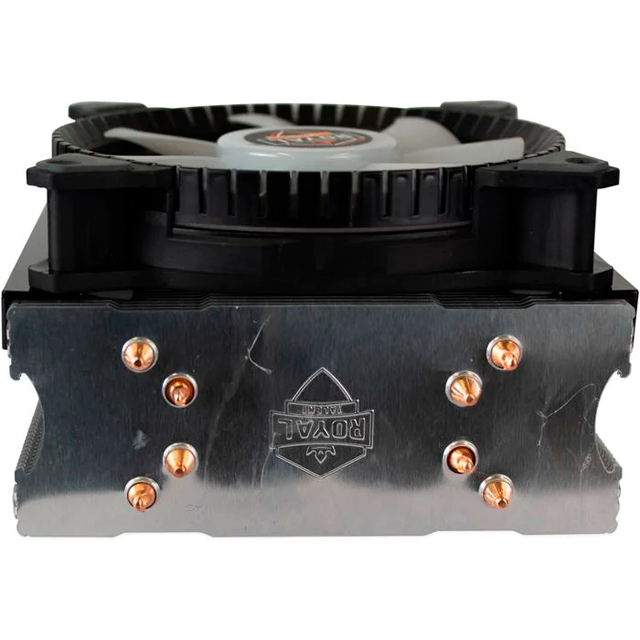 REGALO (SIN GARANTÍA) | DISIPADOR PARA CPU ROYAL TALENT F120 AM4 115X 1200 - ROYAL TALENT F120