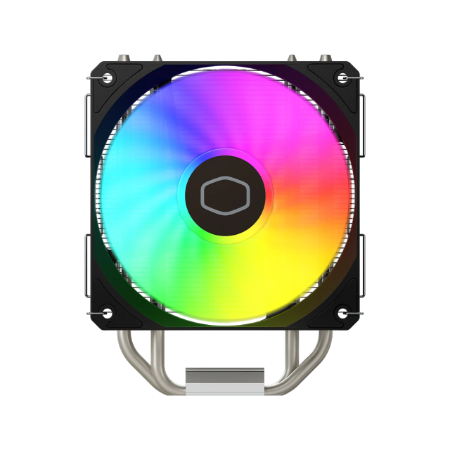 Disipador de Aire Cooler Master Hyper 212 Spectrum V3 | Ventilador 120 mm | 650 a 1750 RPM | 27.2 dBA | AM5 / AM4 | LGA 1851 / 1700 / 1200 / 1156 / 1155 / 1151 / 1150 | ARGB | Negro | RR-S4NA-17PA-R1