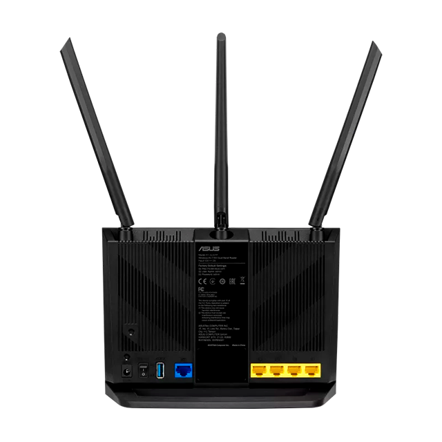 ROUTER ASUS AC1900 DUALBAND MU-MIMO WIFI5 - RT-AC67P