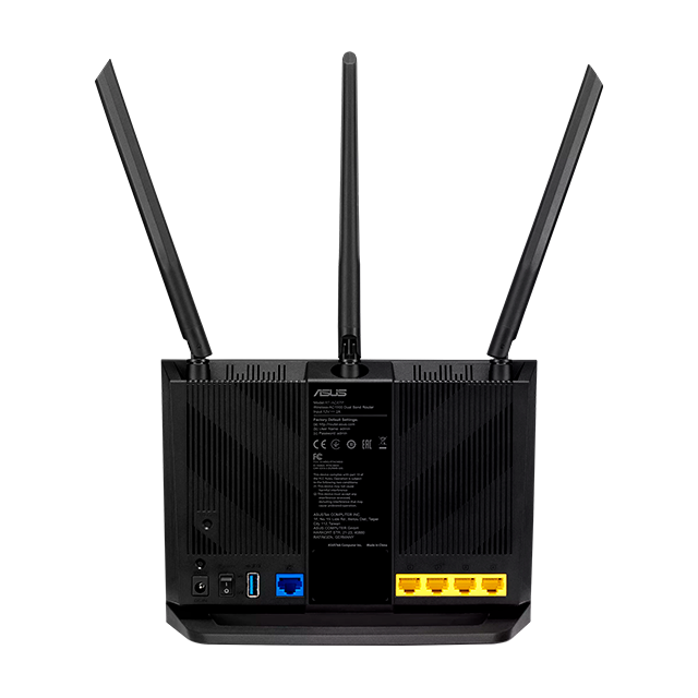 ROUTER ASUS AC1750 DUAL BAND - RT-ACRH18 2.4GHZ - 5.0GHZ - RT-ACRH18
