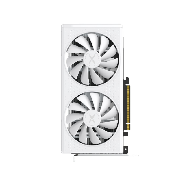 Tarjeta de Video XFX Speedster SWFT 210 AMD Radeon RX 7600 | 8 GB GDDR6 | 128bit | PCI-E 4.0 | 2 Fan | Color Blanco | RX-76PSWFTWY