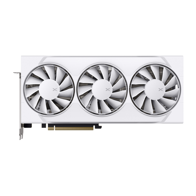 Tarjeta de Video XFX SWIFT AMD Radeon RX 9060 XT OC White Edition | 16GB GDDR6 | PCI Express 5.0 | 256 Bits | Blanco | RX-96TS316W7
