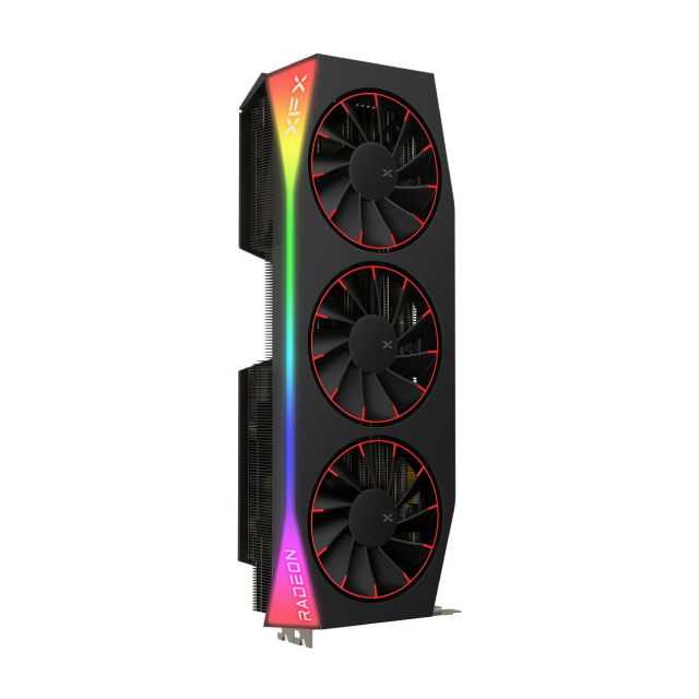 Tarjeta de Video XFX Mercury AMD Radeon RX 9070XT OC Magnetic Air Edition | 16GB GDDR6 | PCI Express 5.0 | 256 Bits | RGB | Negro | RX-97TMARGB9