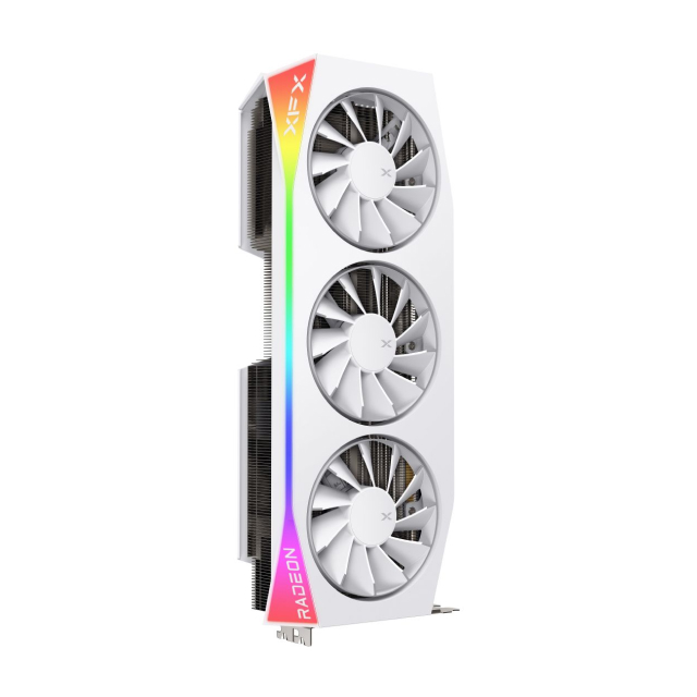 Tarjeta de Video XFX Mercury AMD Radeon RX 9070XT OC White Magnetic Air Edition with RGB | 16GB GDDR6| PCI Express 5.0 | 256 Bits | Blanco | RX-97TMARGW9