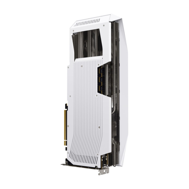 Tarjeta de Video XFX Mercury AMD Radeon RX 9070XT OC White Magnetic Air Edition with RGB | 16GB GDDR6| PCI Express 5.0 | 256 Bits | Blanco | RX-97TMARGW9