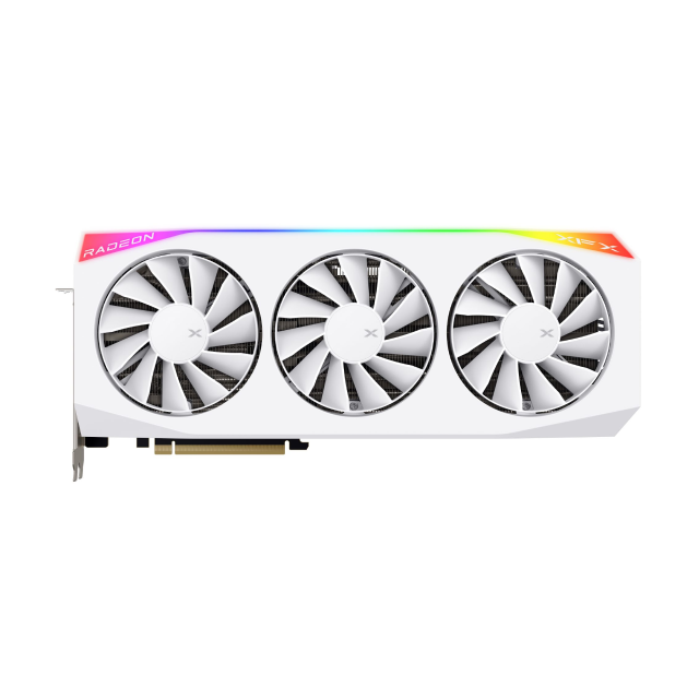 Tarjeta de Video XFX Mercury AMD Radeon RX 9070XT OC | 16GB GDDR6 | PCI Express 5.0 | 256 Bits | RGB | Blanco | RX-97TRGBBW9