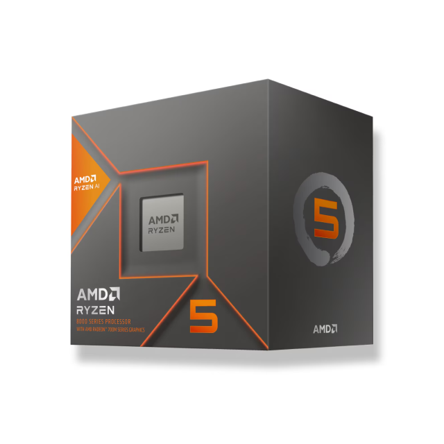 Procesador AMD Ryzen 5 8600G | 6 Núcleos | 12 Hilos |  4.3 GHz / 5 GHz (Máx) |  AM5 |  AMD Radeon 760M | 100-100001237BOX