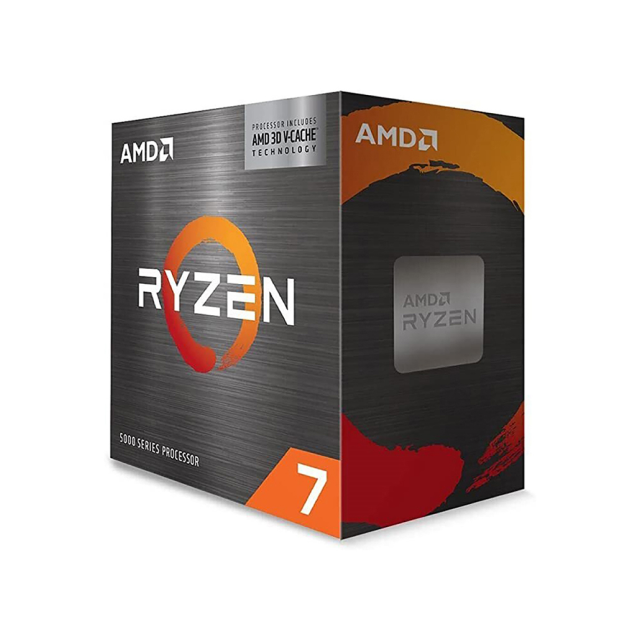 Procesador AMD Ryzen 7 5700X3D | AM4 | 8 núcleos/16 hilos | Requiere tarjeta de video y disipador | 3 GHz (4.1 GHz Boost) | 100-100001503WOF