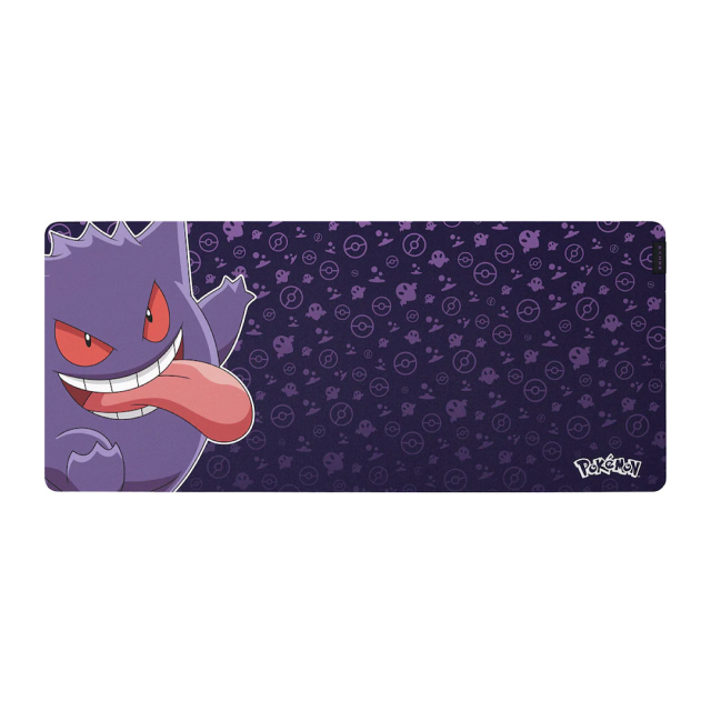 Mousepad Gamer Razer Gigantus V2 XXL Edición Pokémon Gengar | 940 x 410 x 3 mm | Superficie de Tela de Microfibra Suave | Base de Goma Antideslizante | Morado | RZ02-03334200-R3M1