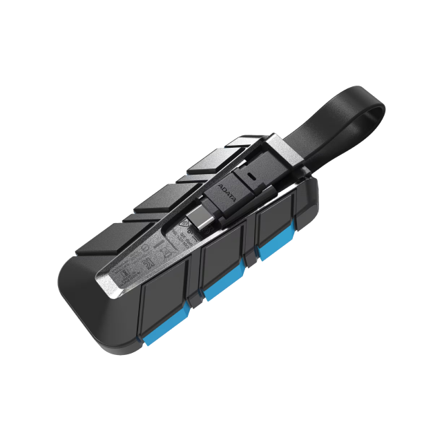 Unidad SSD Externa ADATA SC740 | 2TB | USB-C 3.2 | Hasta 1050MB/s | Windows / MacOS / Linux / Android | Azul | SC740-2000G-CBU