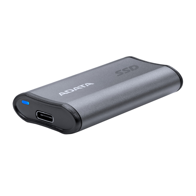 Unidad de Estado Sólido Externa ADATA SC750 | 2TB | USB 3.2 | Gris | SC750-2000G-CCBK
