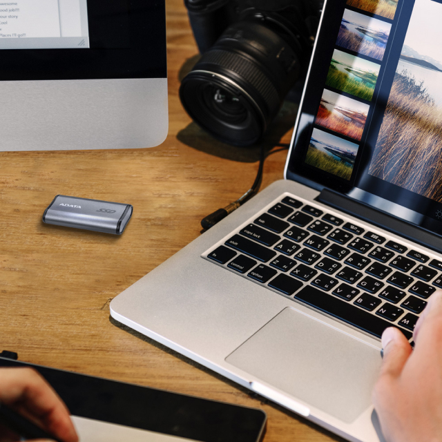 Unidad de Estado Sólido Externa ADATA SC750 | 1TB | USB 3.2 | Gris | SC750-1000G-CCBK