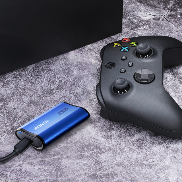 Unidad de Estado Sólido Externa ADATA SE880 | 4TB | USB 3.2 | Azul | AELI-SE880-4TCBU