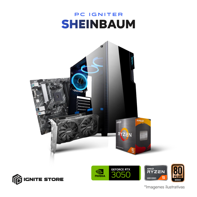 PC IGNITER SHEINBAUM - R5 5600X + RTX 3050
