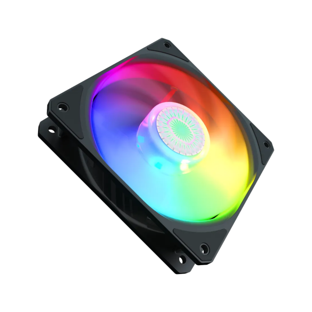 Ventilador CoolerMaster Sickleflow 120 ARGB | 120mm | 650-1800 RPM | 8 - 27 dBA | 3-Pin ARGB | MFX-B2DN-18NPA-R1