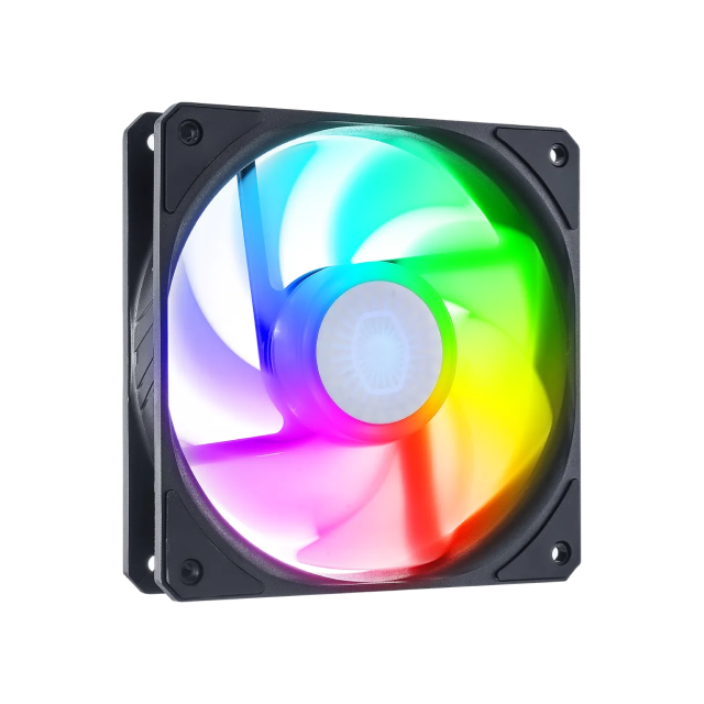 Ventilador CoolerMaster Sickleflow 120 ARGB Reverse Edition | 120mm | 650-1800 RPM | 8 - 27 dBA | ARGB | MFX-B2DR-18NPA-R1