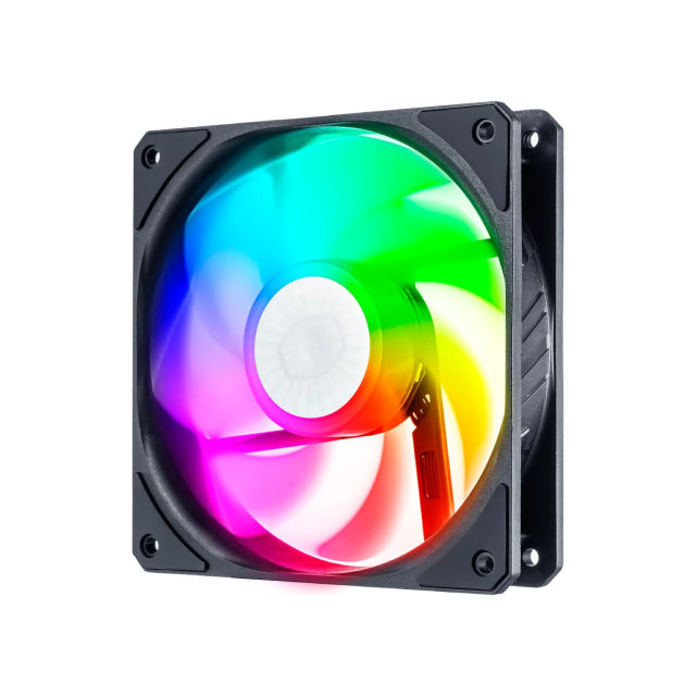 Ventilador CoolerMaster Sickleflow 120 ARGB Reverse Edition | 120mm | 650-1800 RPM | 8 - 27 dBA | ARGB | MFX-B2DR-18NPA-R1