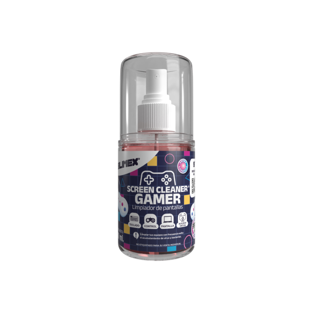 Kit de Limpieza Gamer Silimex | Incluye: 1 Removedor de 170ml / 1 Limpiador de Pantallas 100ml / 1 Microfibra de 30x30 / 1 Cepillo Para Limpieza | 7503018454030
