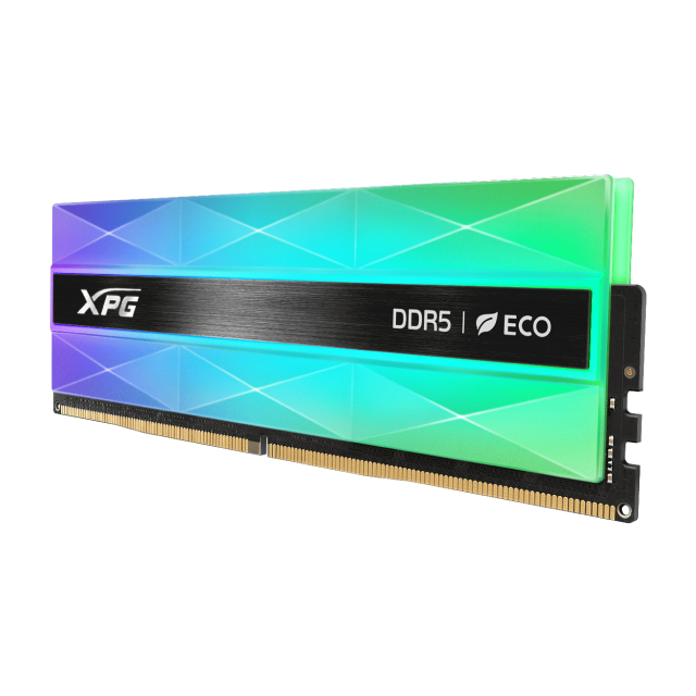 Memoria RAM ADATA XPG LANCER NEON RGB DDR5 | 16GB | DDR5 | On-die ECC | 6000 MT/s | CL30 | XMP / EXPO | 60% RGB | Negro | AX5U6000C3016G-CLANRSG