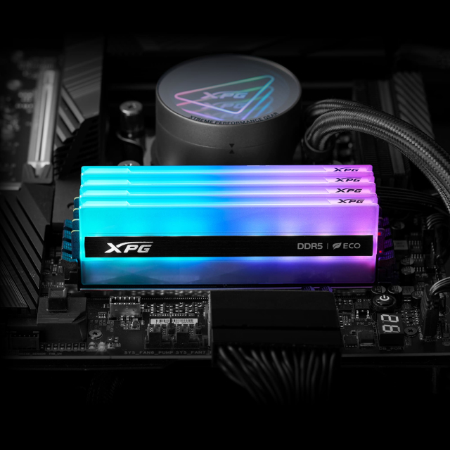 Memoria RAM ADATA XPG LANCER NEON RGB DDR5 | 16GB | DDR5 | On-die ECC | 6000 MT/s | CL30 | XMP / EXPO | 60% RGB | Negro | AX5U6000C3016G-CLANRSG