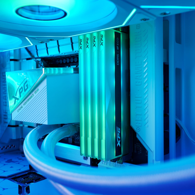 Memoria RAM ADATA XPG LANCER NEON RGB DDR5 | 16GB | DDR5 | On-die ECC | 6000 MT/s | CL30 | XMP / EXPO | 60% RGB | Negro | AX5U6000C3016G-CLANRSG