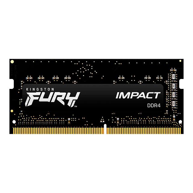 MEMORIA RAM SODIMM DDR4 8GB 3200MT/s KINGSTON FURY IMPACT / KF432S20IB/8