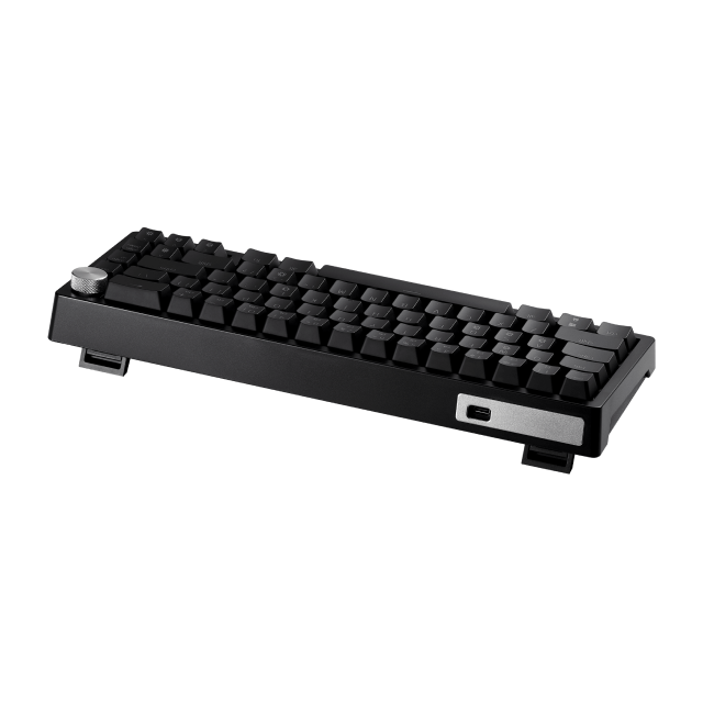 Teclado Mecánico Alámbrico ADATA XPG SORCERER MINI | 65% | Switch XPG Red | Perilla de Volumen | Cable USB-C Desmontable | Inglés | RGB | Negro | SORCERER MINIRD-BKCES