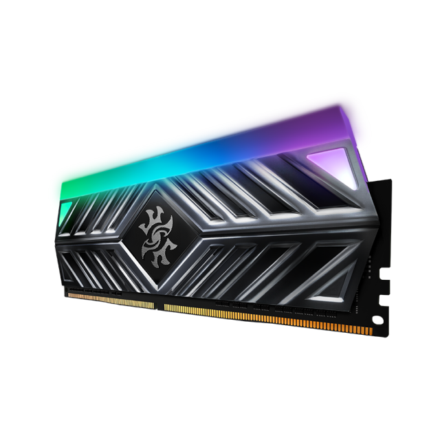 MEMORIA RAM DDR4 16GB 3200MT/s ADATA XPG SPECTRIX D41 RGB TITANIO | AX4U320016G16A-ST41