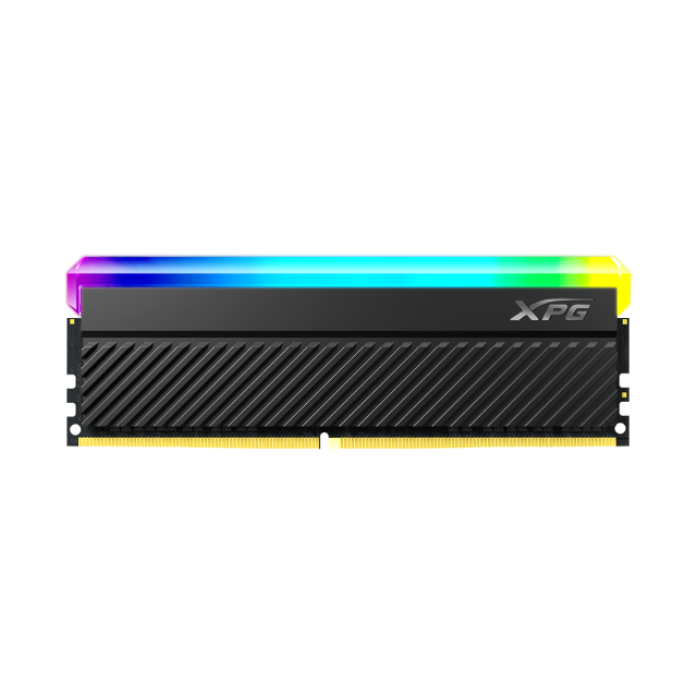 MEMORIA RAM DDR4 8GB 3600MT/s ADATA XPG SPECTRIX D45G RGB NEGRO | AX4U36008G18I-CBKD45G